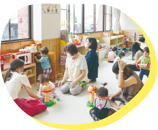 35箇所ある子育て支援センターで、整った環境を実現